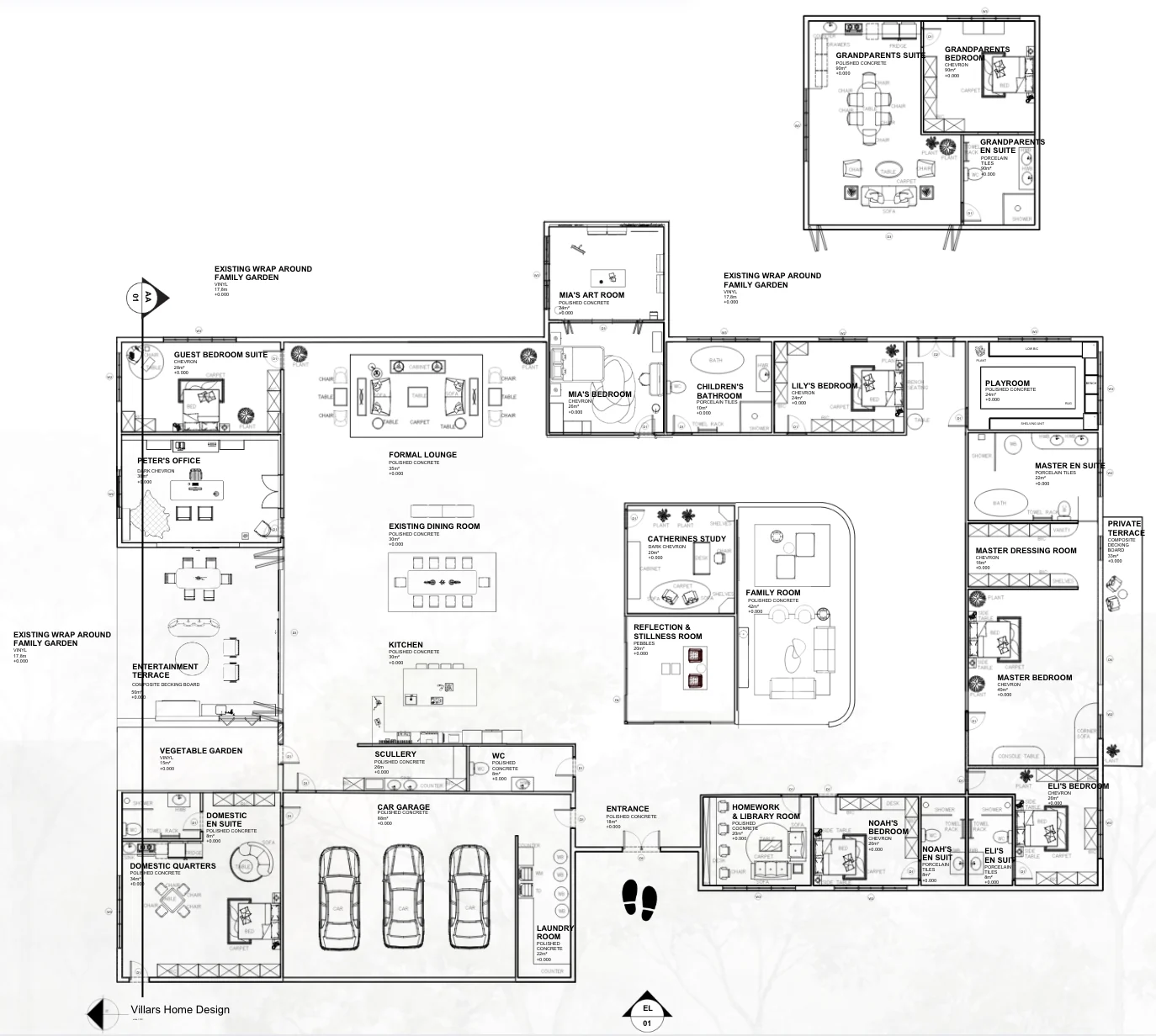 Two Stories, One Home — floor plan